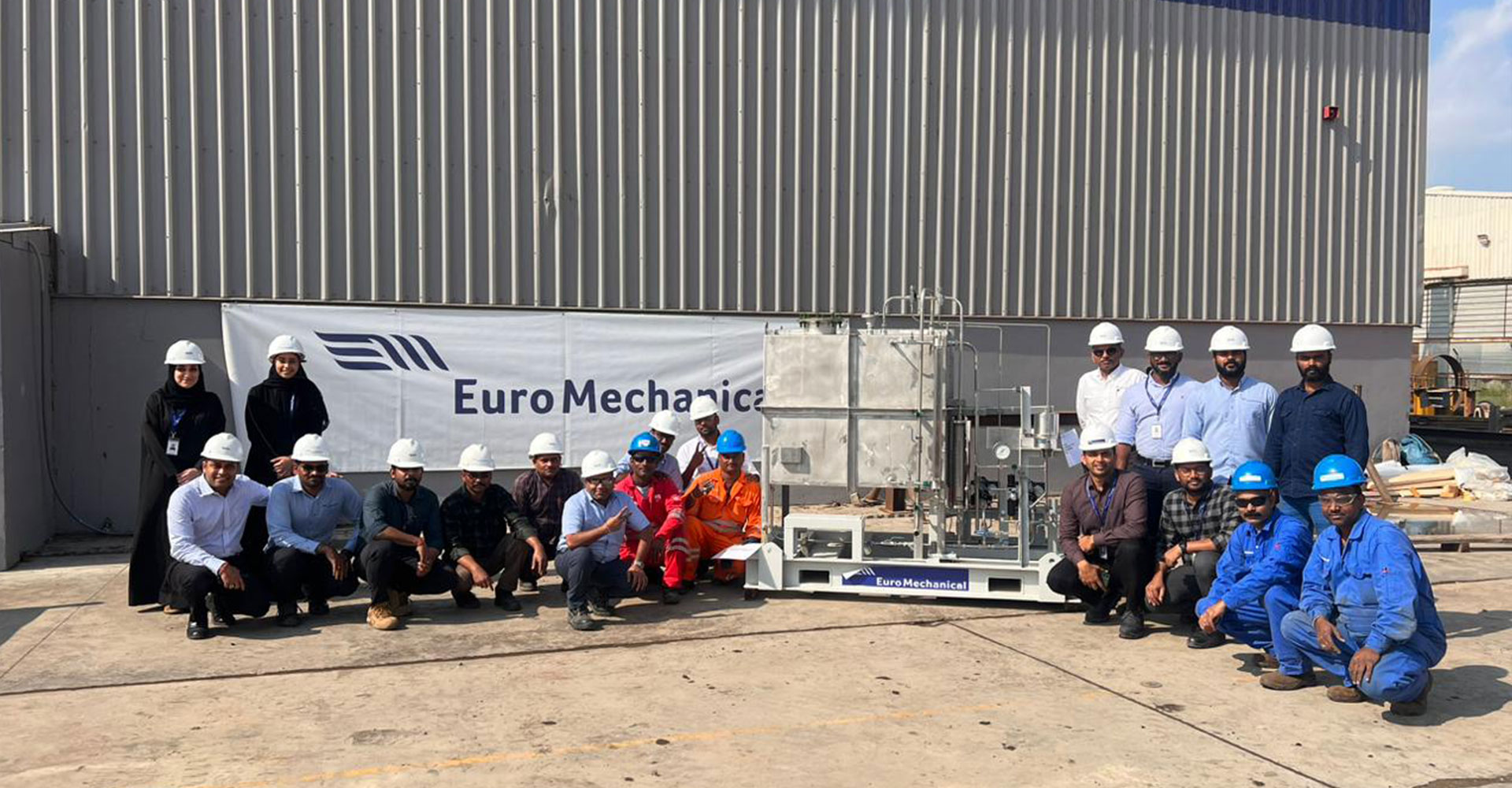 Methanol injection package manufacturing project