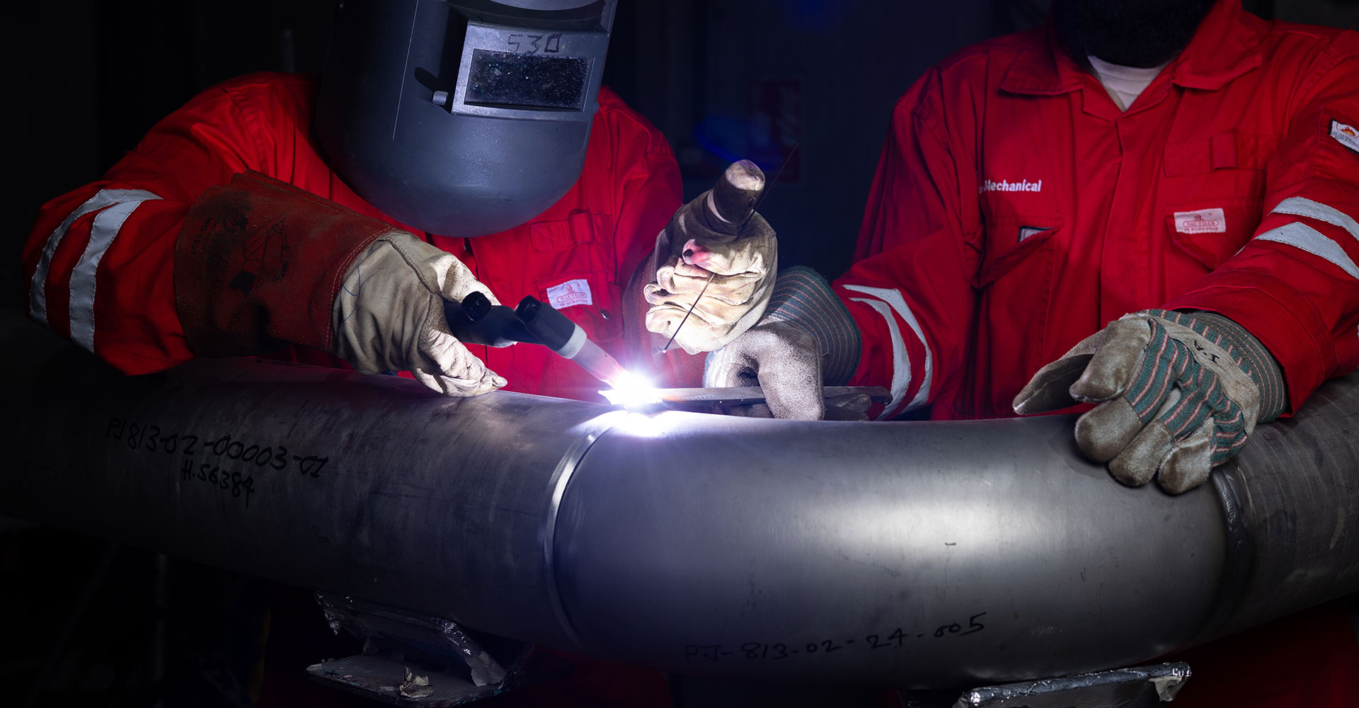 Onshore refinery piping fabrication project