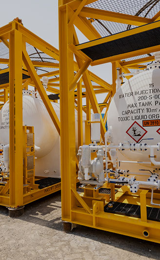 Manufacturing at industrial facility